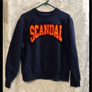 Eleven Paris SCANDAL Sweatshirt Navy Blue Size L